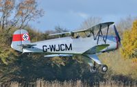 G-WJCM @ EGSV - About to land. - by Graham Reeve