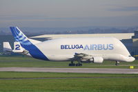 F-GSTB @ EGNR - turning onto apron Bravo - by Chris Hall