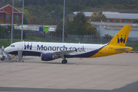 G-OZBK @ EGBB - Monarch Airlines - by Chris Hall