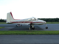 N410MD @ OB1 - This 1955 Cessna 310 sits in the afternoon light at the Bethel, Maine Airport (OB1) - by Ron Coates