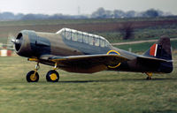 FT229 @ EGTH - AT-16 Harvard IIB in action at the 1972 Shuttleworth Trust Open Day at Old Warden - by Peter Nicholson