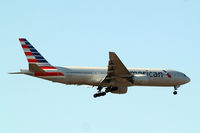 N776AN @ EGLL - Boeing 777-223ER [29582] (American Airlines) Home~G 08/08/2013. On approach 27L. - by Ray Barber
