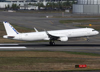 D-AZAK @ LFBO - C/n 5295 - Partial new Airbus tail c/s - by Shunn311