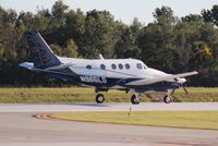 N965LG @ ORL - Beech E-90 leaving NBAA - by Florida Metal