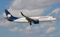 XA-AMK @ MIA - Aeromexico 737-800 - by Florida Metal