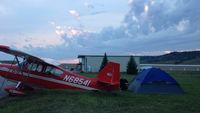 N68541 - Airplane camping in Spearfish with my daughter. - by Tom Myers