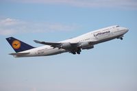 D-ABVZ @ MIA - Lufthansa 747-400 - by Florida Metal