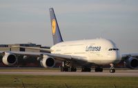 D-AIMB @ MIA - Lufthansa A380-800 - by Florida Metal