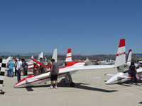 N73EZ @ CMA - 2007 Scott BERKUT pusher canard, all gear are retractable in flight - by Doug Robertson