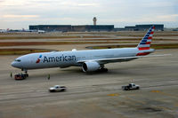 N719AN - Pushing back from Terminal D.