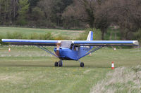 G-CDVK @ EGHP - Privately owned. At the Microlight Trade Fair. - by Howard J Curtis