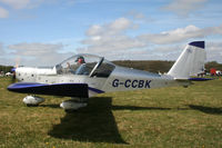 G-CCBK @ EGHP - Privately owned. At the Microlight Trade Fair. - by Howard J Curtis