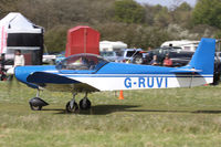 G-RUVI @ EGHP - Privately owned. At the Microlight Trade Fair. - by Howard J Curtis