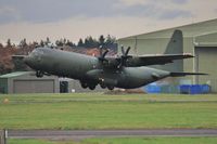 ZH871 @ EGHH - Departing for Para Drop on very murky day - by John Coates