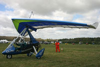 G-CFLR @ EGHP - Privately owned, at the Microlight Trade Fair. - by Howard J Curtis