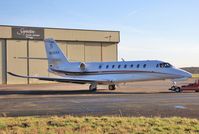 N505SV @ EGHH - First visit of type to Citation Centre - by John Coates