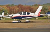 G-CBGC @ EGHH - Parked at Airtime North - by John Coates