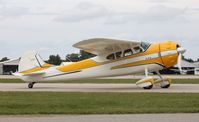 N195PC @ KOSH - Cessna 195B - by Mark Pasqualino