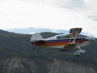N22BU @ SZP - 1987 Bruner/Ulmer CHRISTEN EAGLE II, Lycoming AEIO-360 180 Hp, full inverted systems, Experimental class biplane, takeoff climb Rwy 22 - by Doug Robertson