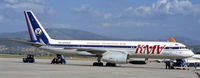 RA-64022 @ LTBJ - A Brand new Tupolev 204, in Izmir Airport. Day after 9/11 - by JPC