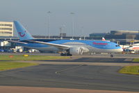 G-TUIB @ EGCC - Thomson G-TUIB Boeing 7878-8 Dreamliner taxiing at Manchester Airport. - by David Burrell
