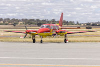 VH-VRA @ YSWG - City of Wollongong Aerial Patrol (VH-VRA) Piper PA-31-350 Chieftain in the general aviation area at Wagga Wagga Airport. - by YSWG-photography