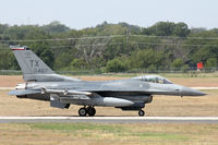 85-1467 @ NFW - 301st Fighter Wing F-16 at NAS Fort Worth - by Zane Adams