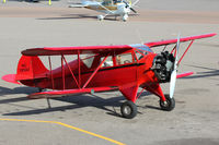 N13562 @ KSPG - This 1933 Waco sits in the afternoon sun at the Albert Whitted Airport in St Petersburg, Florida - by Ron Coates