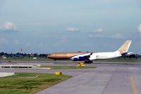 A4O-LE @ BKK - Gulf Air International Airlines Airbus A340 ready for take-off at Bangkok Suvarnabhumi Airport International Airport - by miro susta