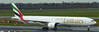 A6-EBM @ EDDL - Emirates, seen here on the taxiway shortly after landing at Düsseldorf Int´l(EDDL) - by A. Gendorf