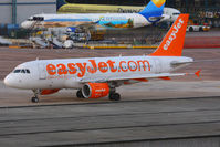 G-EZBJ @ EGCC - easyJet - by Chris Hall