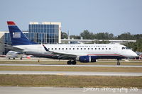N820MD @ KSRQ - US Air Flight 3346 operated by Republic (N820MD) arrives at Sarasota-Bradenton International Airport following a flight from Reagan National - by Donten Photography