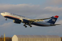 N278AY @ EGCC - US Airways - by Chris Hall