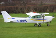 G-BOIL @ EGCB - in a new colour scheme - by Chris Hall