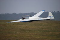 G-CKLA @ EGTB - Schleicher ASK-13 at Wycombe Air Park - by moxy