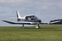 G-GDKR @ EGHA - Privately owned, at the Pooley's Day Fly-In. - by Howard J Curtis