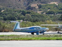 N57CV @ SZP - 1963 Mooney M20C, Lycoming O&VO-360 180 Hp, taxi to 04 - by Doug Robertson