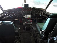 C-GNCS @ CYZF - The cockpit of Tanker 215. - by Murray Lundberg