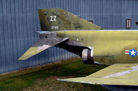 63-7415 @ KSSF - Tail section F-4C, Texas Air Museum - by Ronald Barker