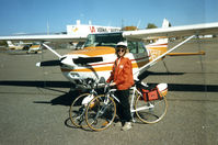 N5124R @ VEL - My wife, Ellen and I used 5124R to transport our bicycles to various sites such as Vernal, Utah where we did sight-seeing rides from the airport.  5124R was a wonderful, reliable aircraft! - by Ron Christensen