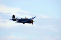 HB-RDG @ LSZF - TBM-3E Avenger at air show Birrfeld - by miro susta