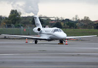N525AJ @ LFBO - Parked at the General Aviation area - by Shunn311