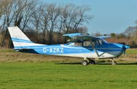 G-AZKZ @ EGSV - Just landed. - by Graham Reeve