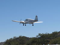 N2291P @ SZP - 1957 Piper PA-23-150 APACHE, two Lycoming O-320s 150 Hp each, takeoff climb Rwy 04 - by Doug Robertson