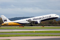 G-OZBM @ EGCC - Monarch Airlines. - by Howard J Curtis