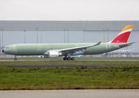 F-WWTJ @ LFBO - C/n 1490 - For Iberia - by Shunn311