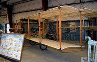 UNKNOWN @ KSSF - Early biplane at the Texas Air Museum - by Ronald Barker