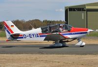 D-EYIA @ EGHH - Taxiing to depart from BHL - by John Coates