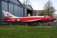 G-BUEZ @ EGLS - Painted as XF375, Boscombe Down Aviation Museum. - by Howard J Curtis