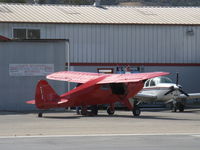 N6815B @ SZP - 1956 Piper PA-22-150 TRI-PACER conversion to taildragger, Lycoming O-320 150 Hp - by Doug Robertson
